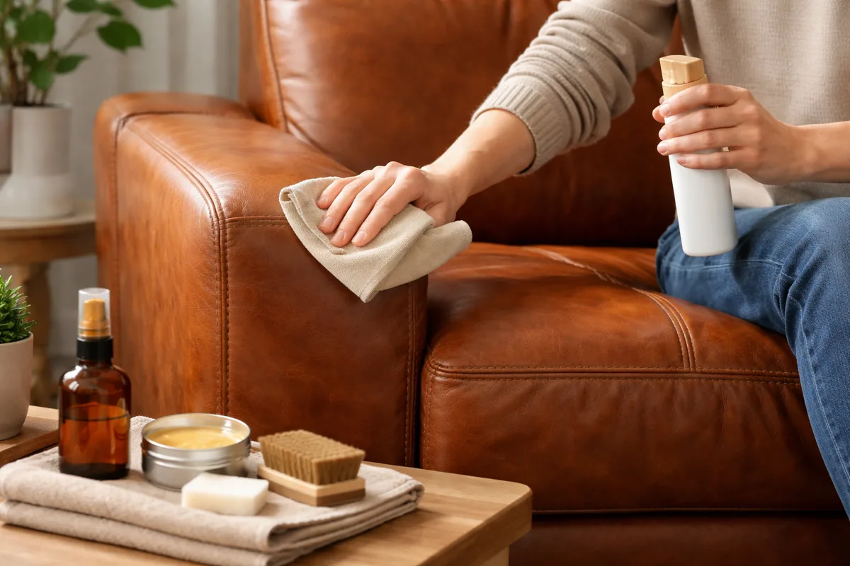 Comment entretenir un fauteuil en cuir pour qu'il dure longtemps