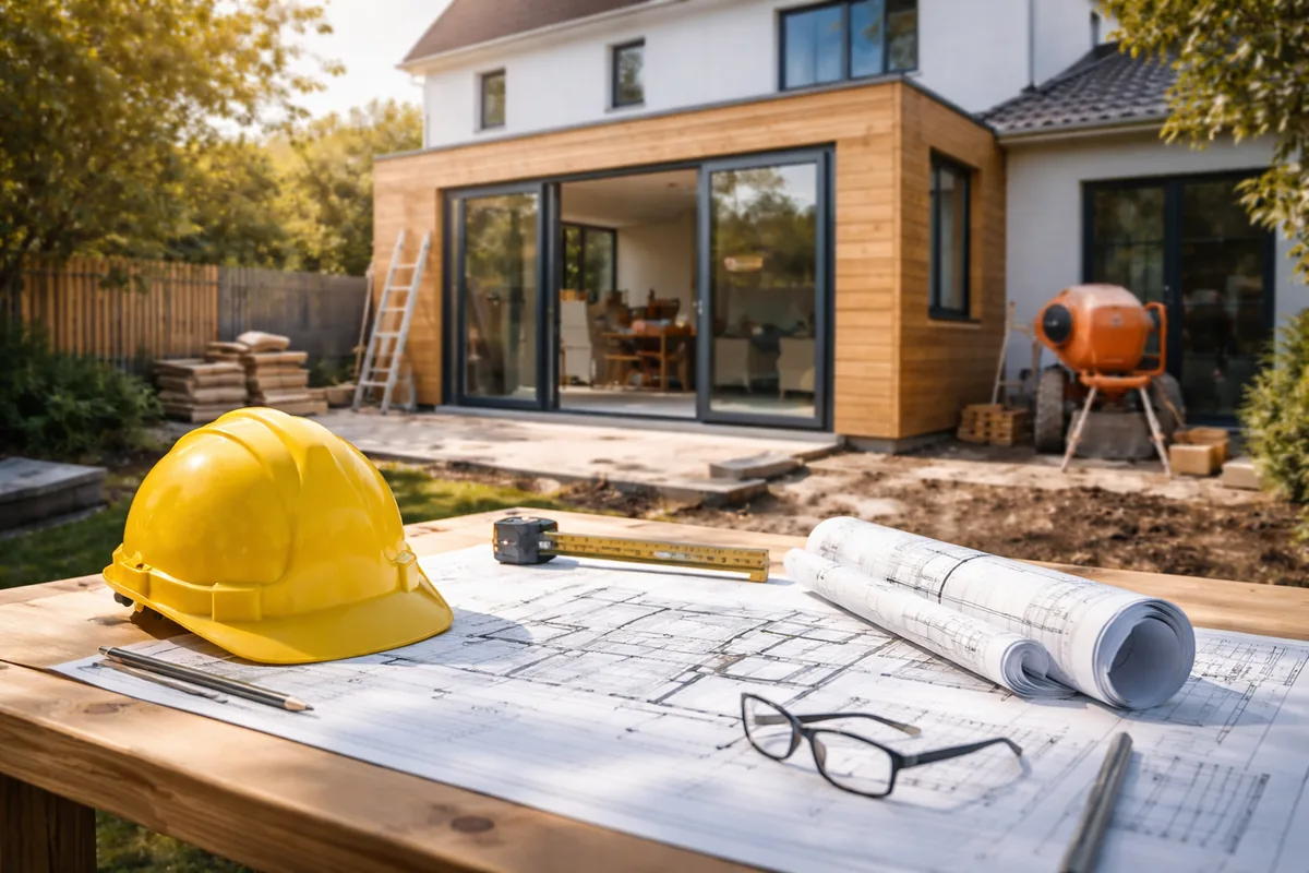Comment bien préparer son projet d'extension de maison avec un permis de construire