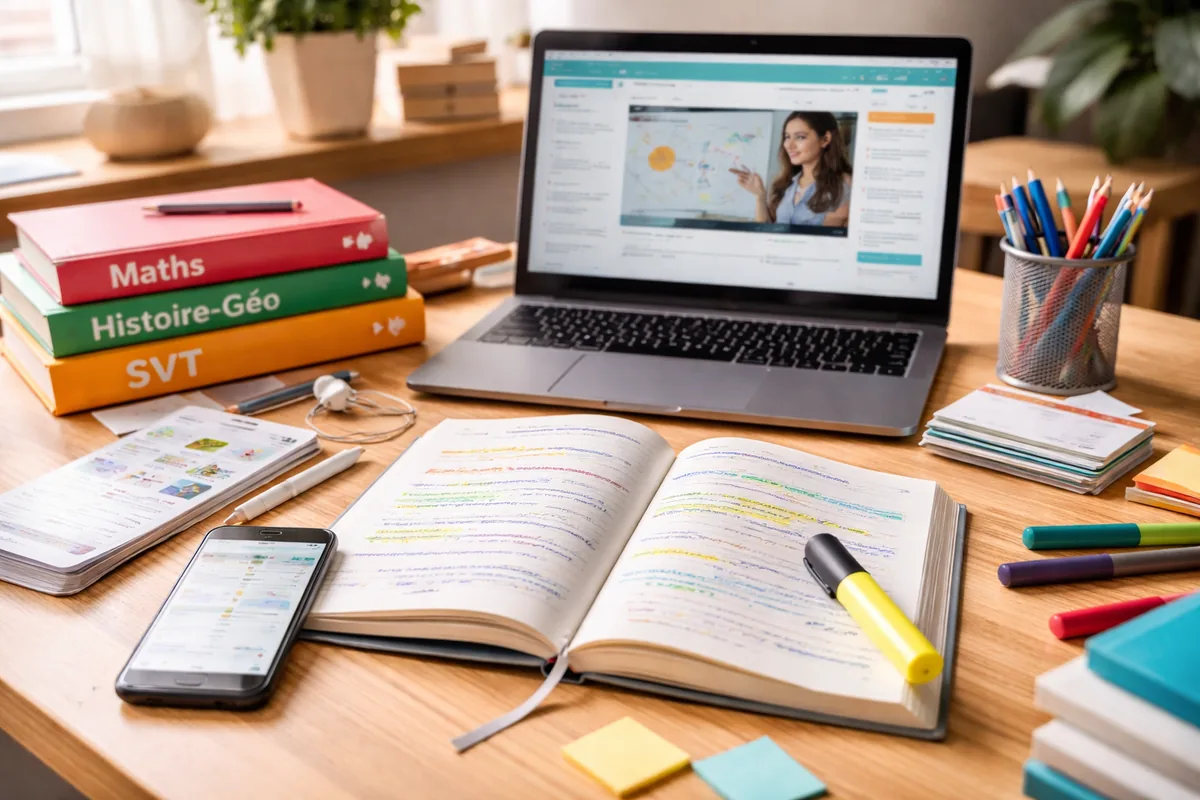 Comment utiliser efficacement des ressources éducatives pour les révisions Bac et Brevet
