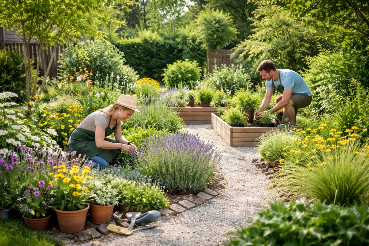 Comment créer un jardin facile à entretenir pour un débutant