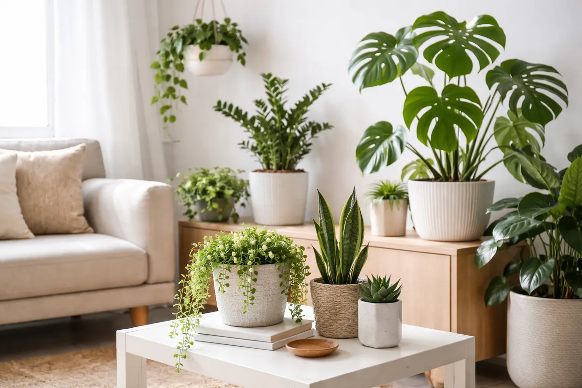 Comment bien choisir des plantes d'intérieur adaptées à un espace réduit