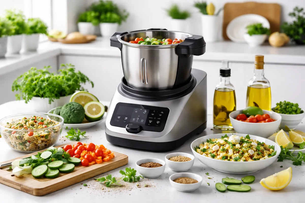 Comment créer des recettes saines avec un robot de cuisine multifonction