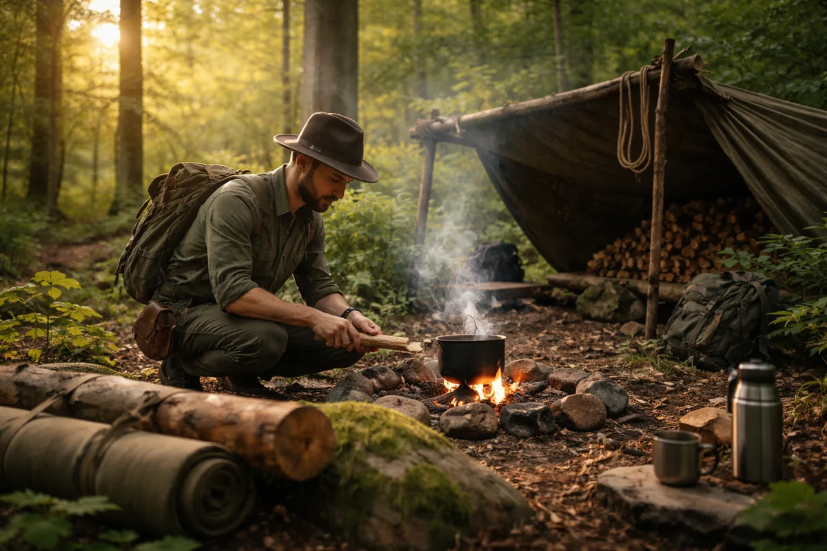 Comment vivre des expériences de bushcraft en harmonie avec l'environnement