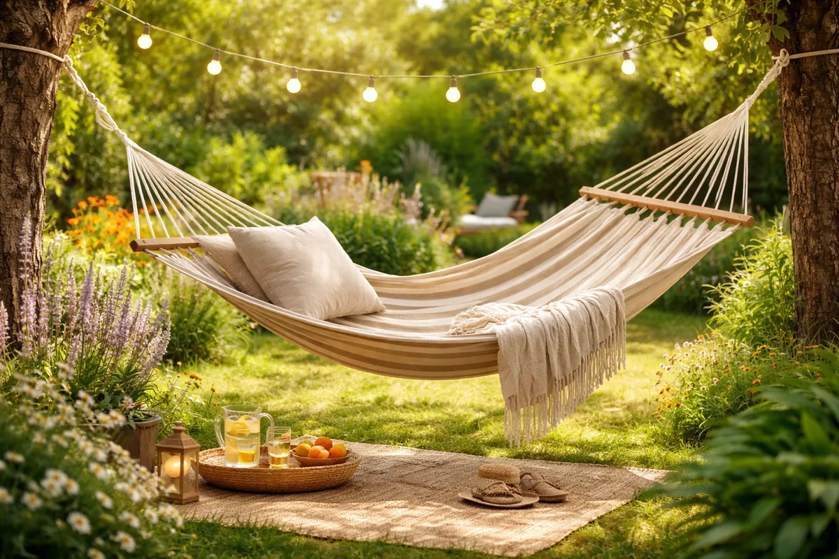 Comment choisir un hamac pour un jardin agréable et relaxant