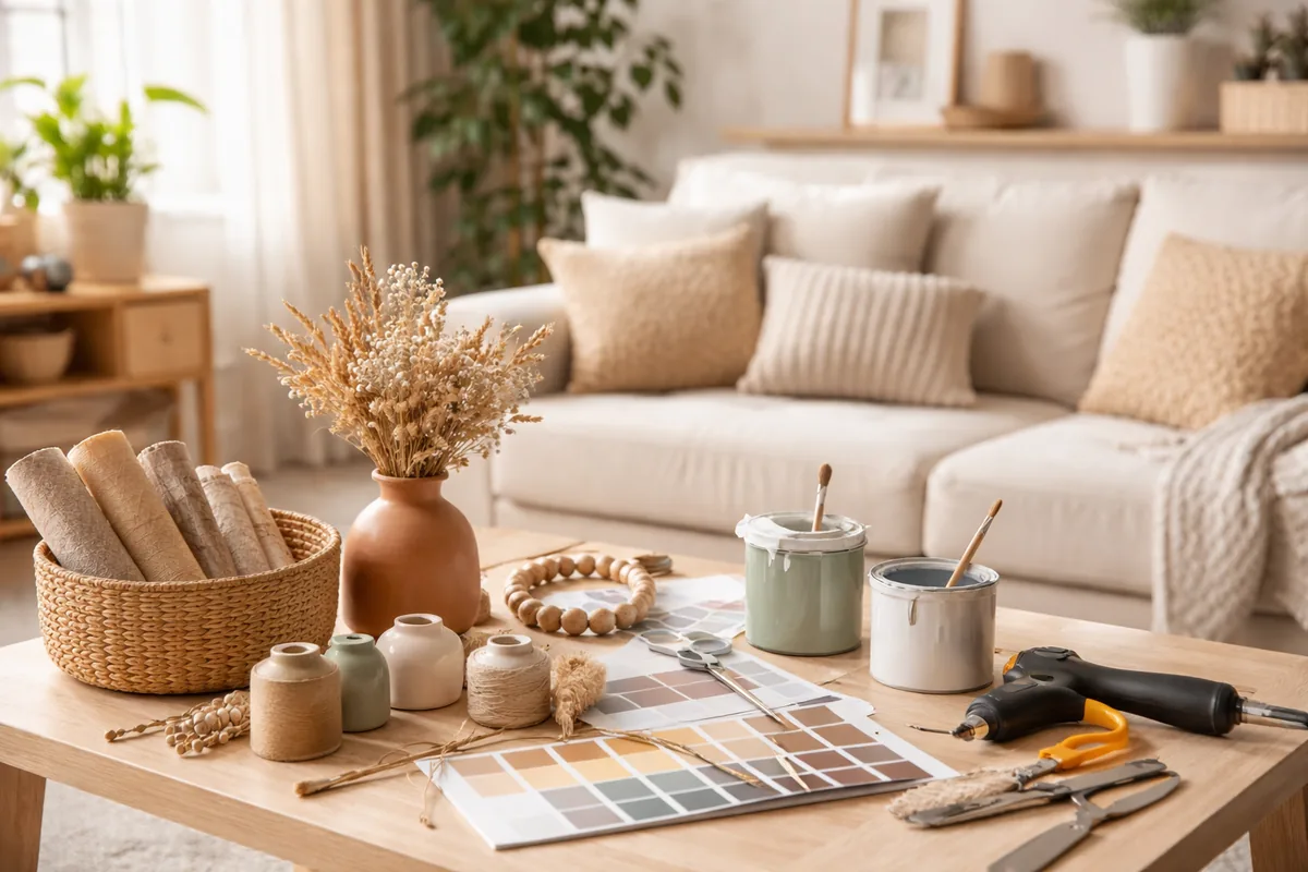 Comment réussir sa décoration intérieure avec des projets DIY