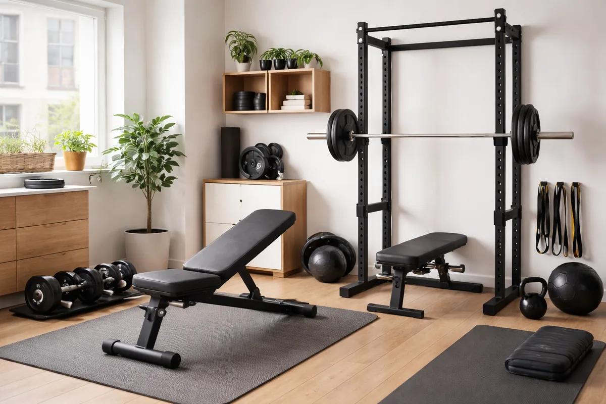 Quel équipement privilégier pour un home gym dans un petit espace ?